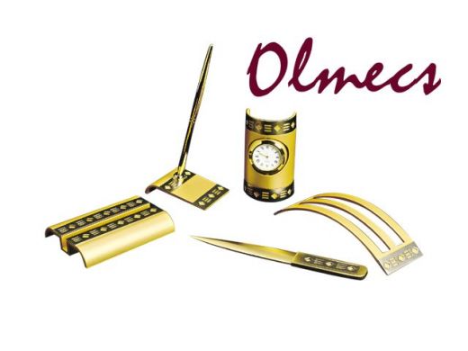  Настольный набор "Инки" (металл) (6 предметов) от Olmecs