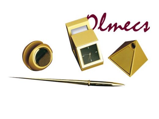  Настольный набор "Геометрия" (зол)(4 предмета) от Olmecs
