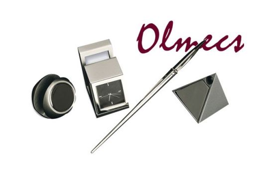  Настольный набор "Геометрия" (сер)(4 предмета) от Olmecs