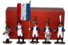 Набор миниатюр в деревянной шкатулке "Французы" (5 фигур)