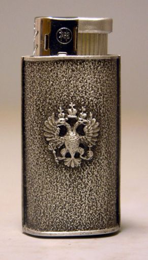 Зажигалка с гербом России