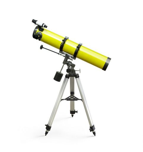 Телескоп LEVENHUK Rainbow L229 EQ4 Yellow