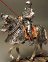 Оловянная модель "Король Карл V на коне"